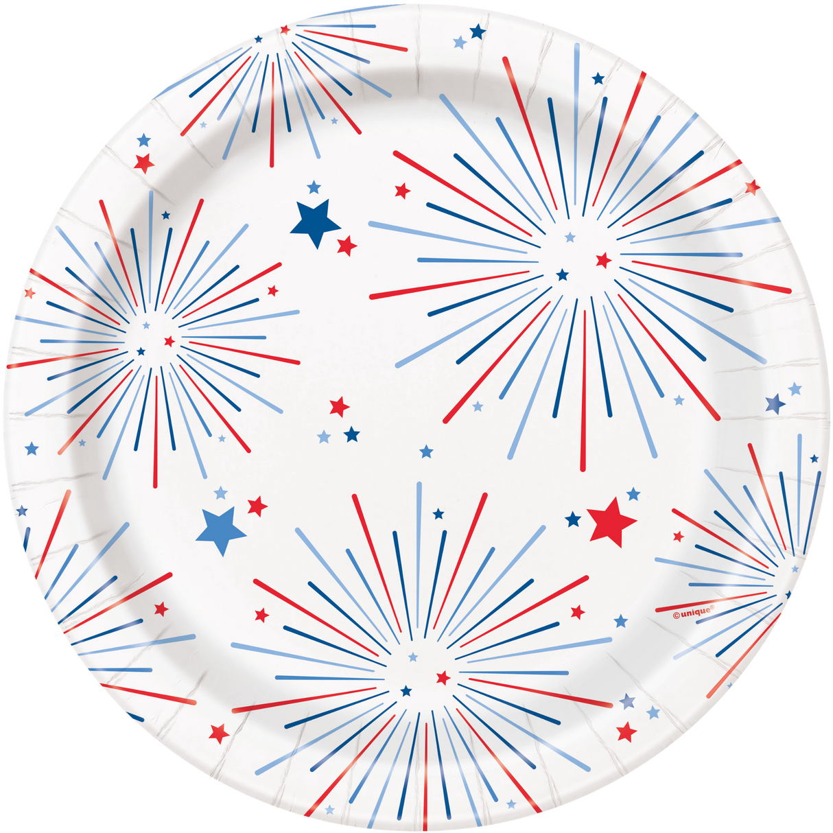 9" Patriotic USA Plate (8 ct)