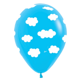 11" Printed Latex Balloon with Helium