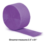 Solid Crepe Paper Roll