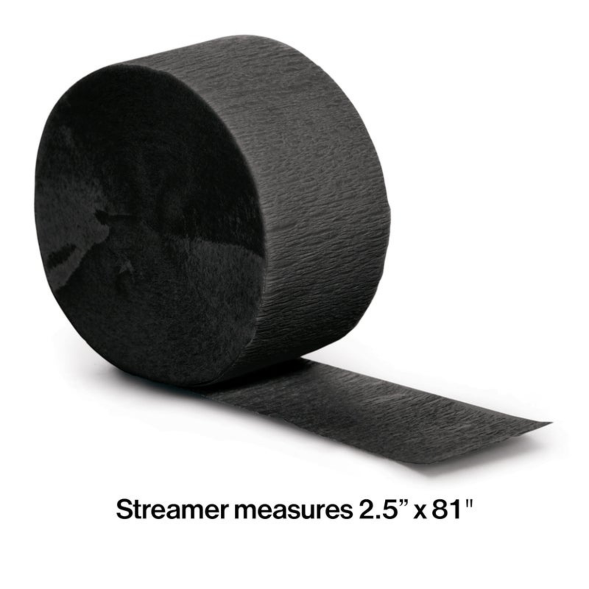 Solid Crepe Paper Roll