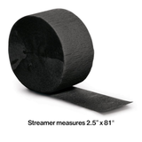Solid Crepe Paper Roll