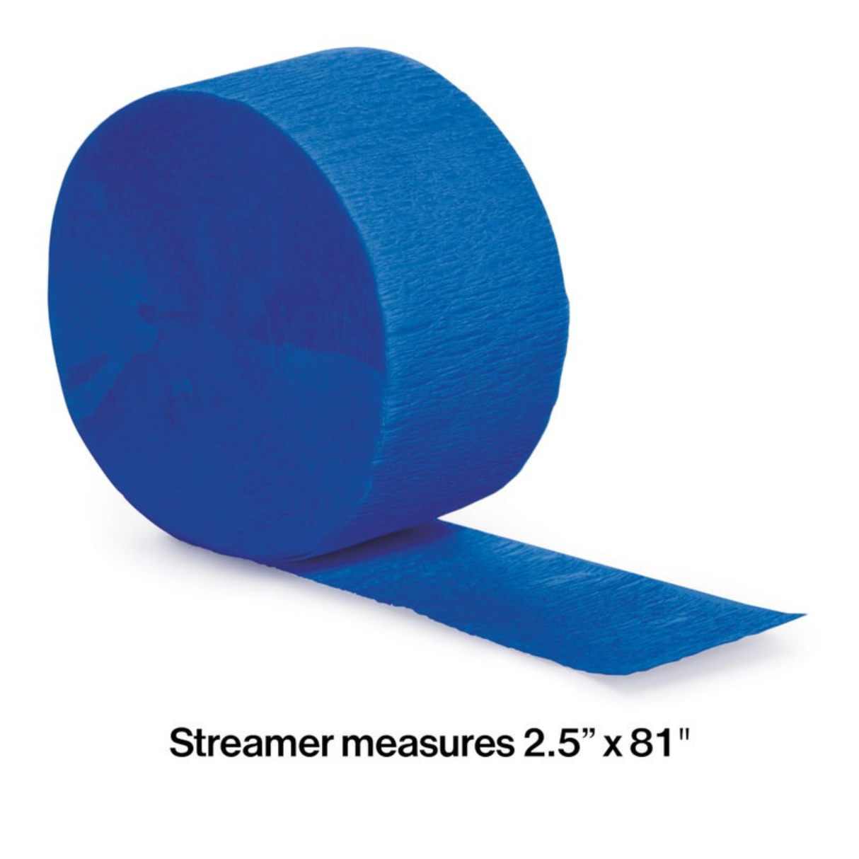 Solid Crepe Paper Roll