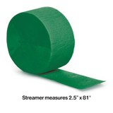 Solid Crepe Paper Roll