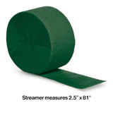 Solid Crepe Paper Roll