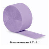 Solid Crepe Paper Roll