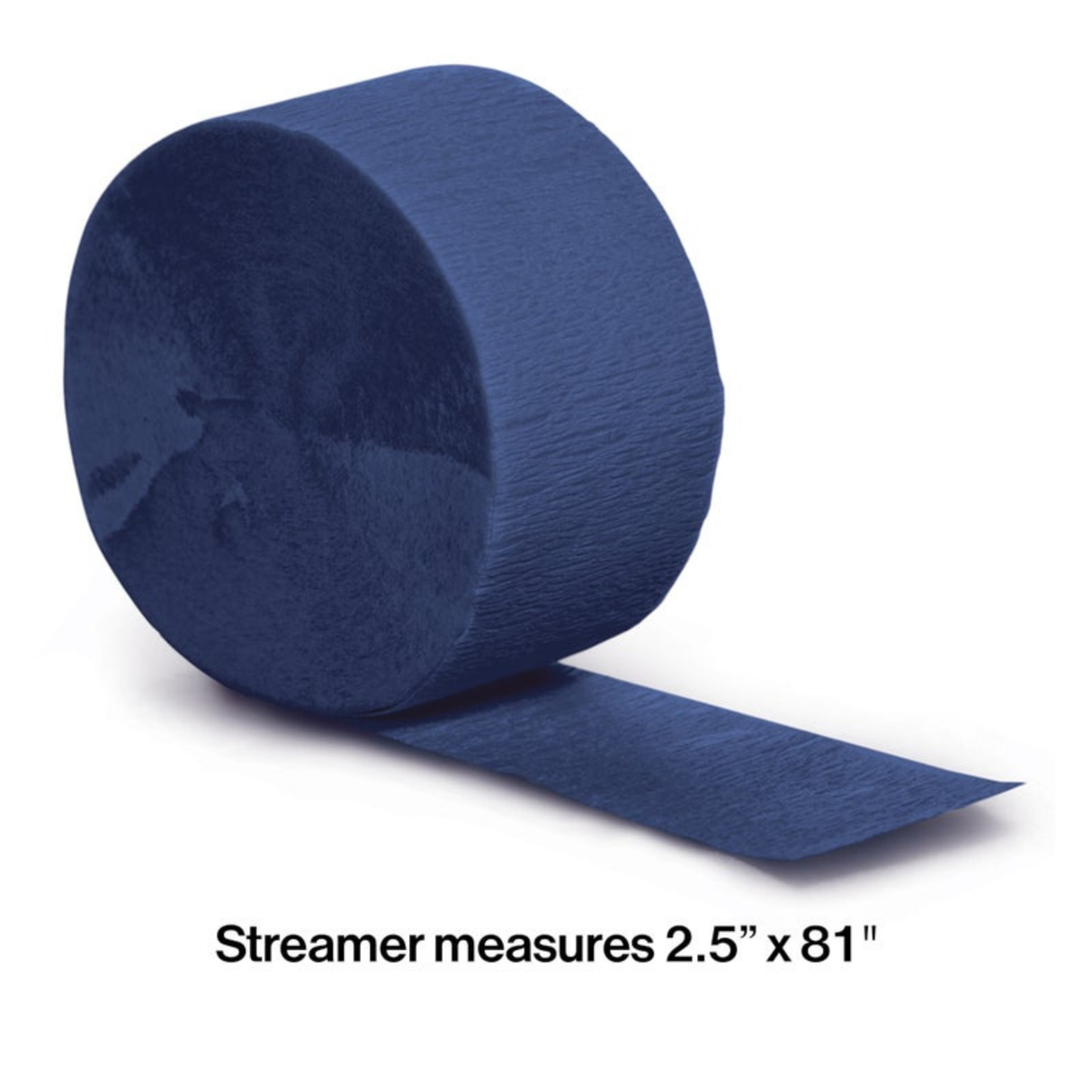 Solid Crepe Paper Roll