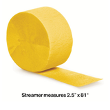 Solid Crepe Paper Roll