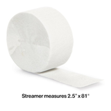 Solid Crepe Paper Roll