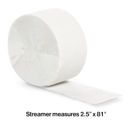 Solid Crepe Paper Roll