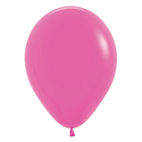 11" Solid Color Latex Balloon with Helium