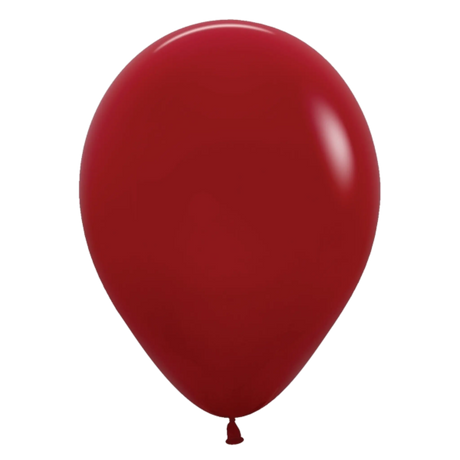 11" Solid Color Latex Balloon with Helium