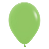 11" Solid Color Latex Balloon with Helium