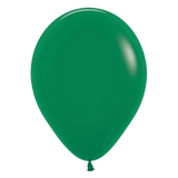 11" Solid Color Latex Balloon with Helium