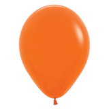 11" Solid Color Latex Balloon with Helium