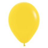 11" Solid Color Latex Balloon with Helium