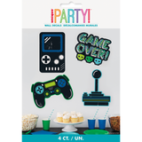 Gamer Wall Decals (4 Ct)