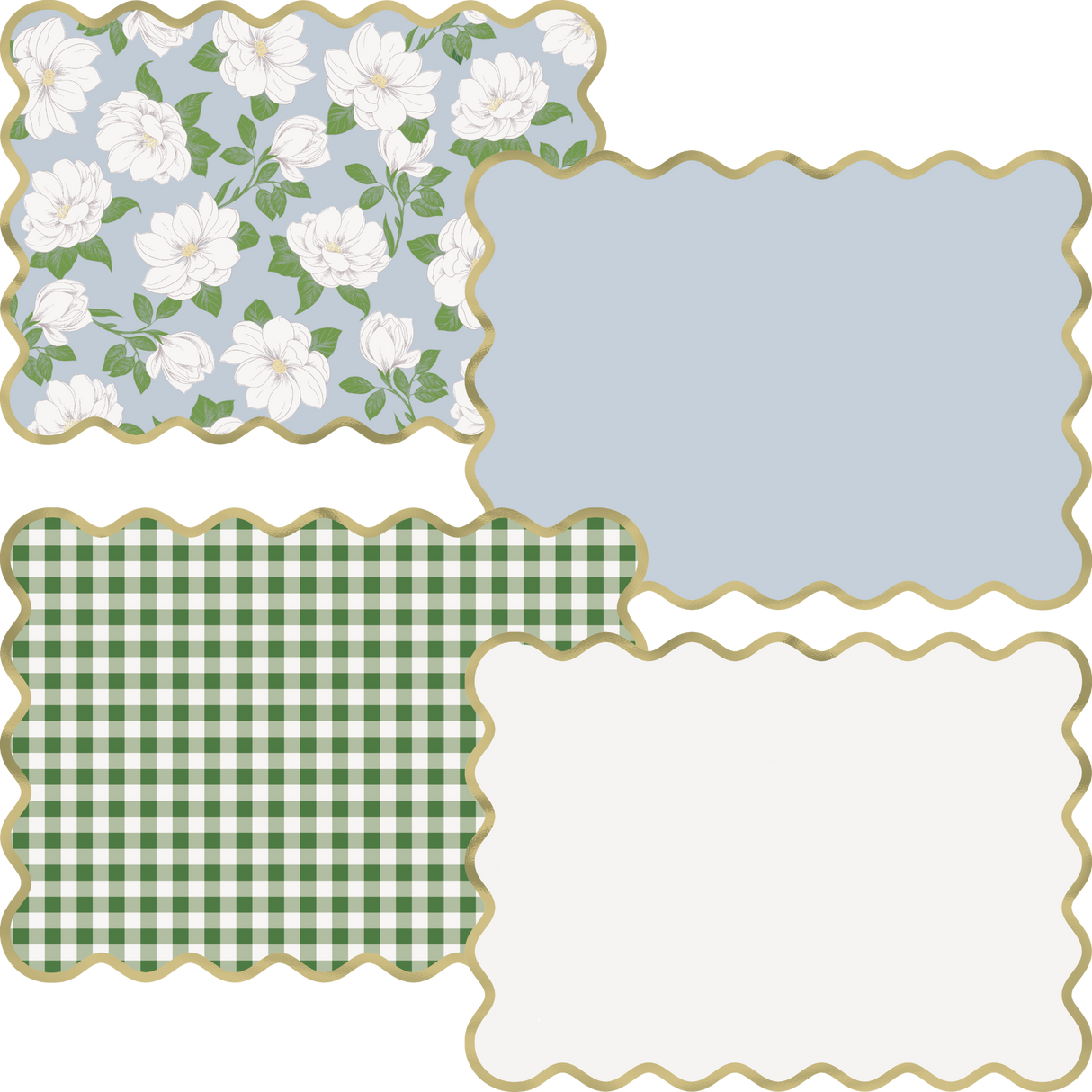 Garden Party Assorted Placemats (8 ct)