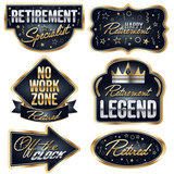 Happy Retirement Tableware and Decor Set