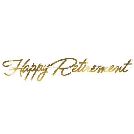 Happy Retirement Tableware and Decor Set