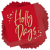 Holly Day's Christmas Tableware Set