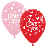 11" Printed Latex Balloon with Helium