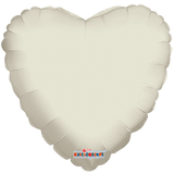 18" Solid Color Heart Balloon