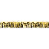 Metallic Fringe Banner (7.5" X 5')