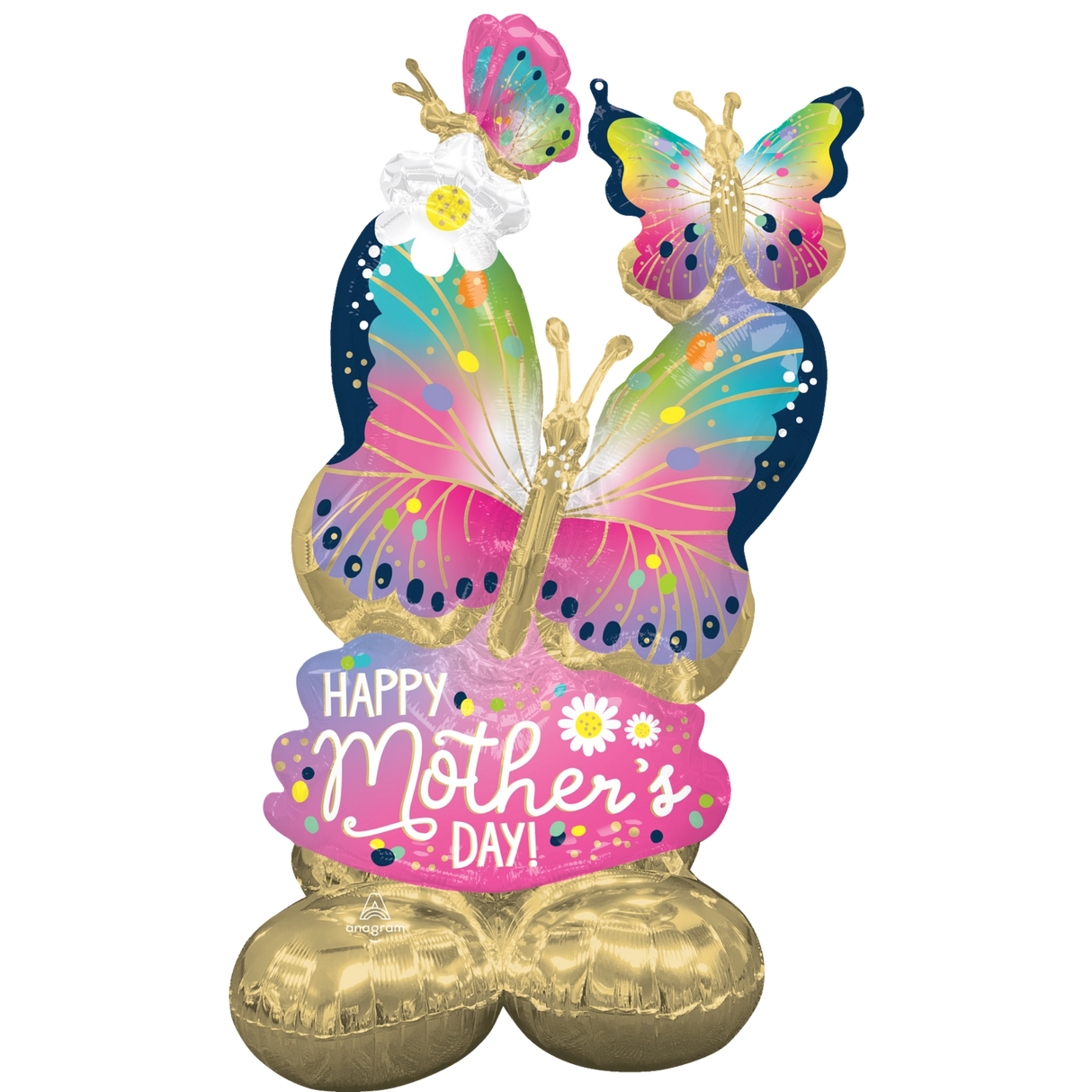44" Mother's Day Vibrant Flutter Airloonz