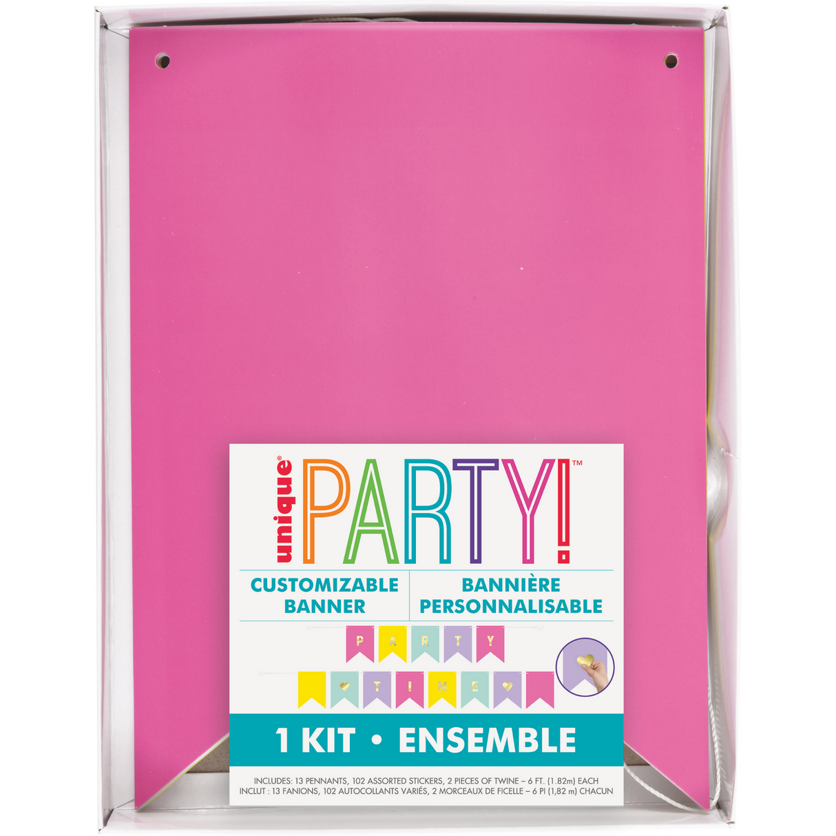 DIY Pastel Pennant Banner Kit