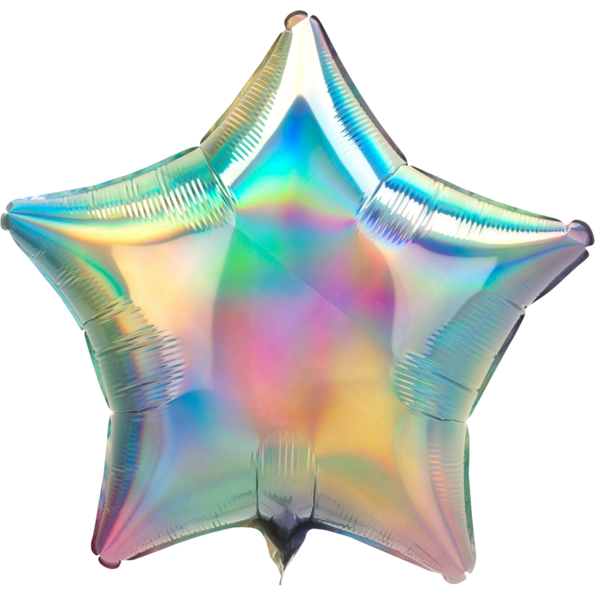 Iridescent Pastel Rainbow Star