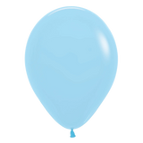 11" Solid Color Latex Balloon with Helium
