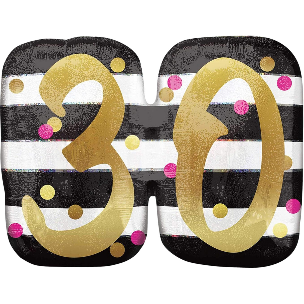 35" Pink & Gold Milestone Balloon