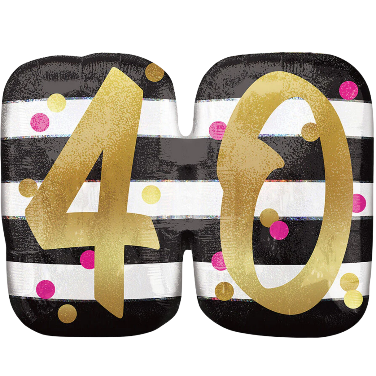 35" Pink & Gold Milestone Balloon