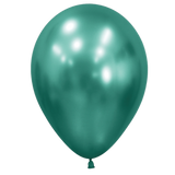11" Reflex or Silk latex balloon with Helium