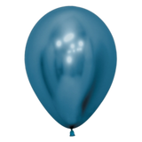 11" Reflex or Silk latex balloon with Helium