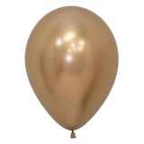 11" Reflex or Silk latex balloon with Helium