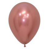 11" Reflex or Silk latex balloon with Helium