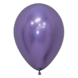 11" Reflex or Silk latex balloon with Helium