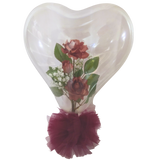 Stuffed Heart Balloon Floral