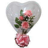 Stuffed Heart Balloon Floral