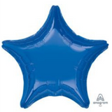 19" Solid Color Star Balloon