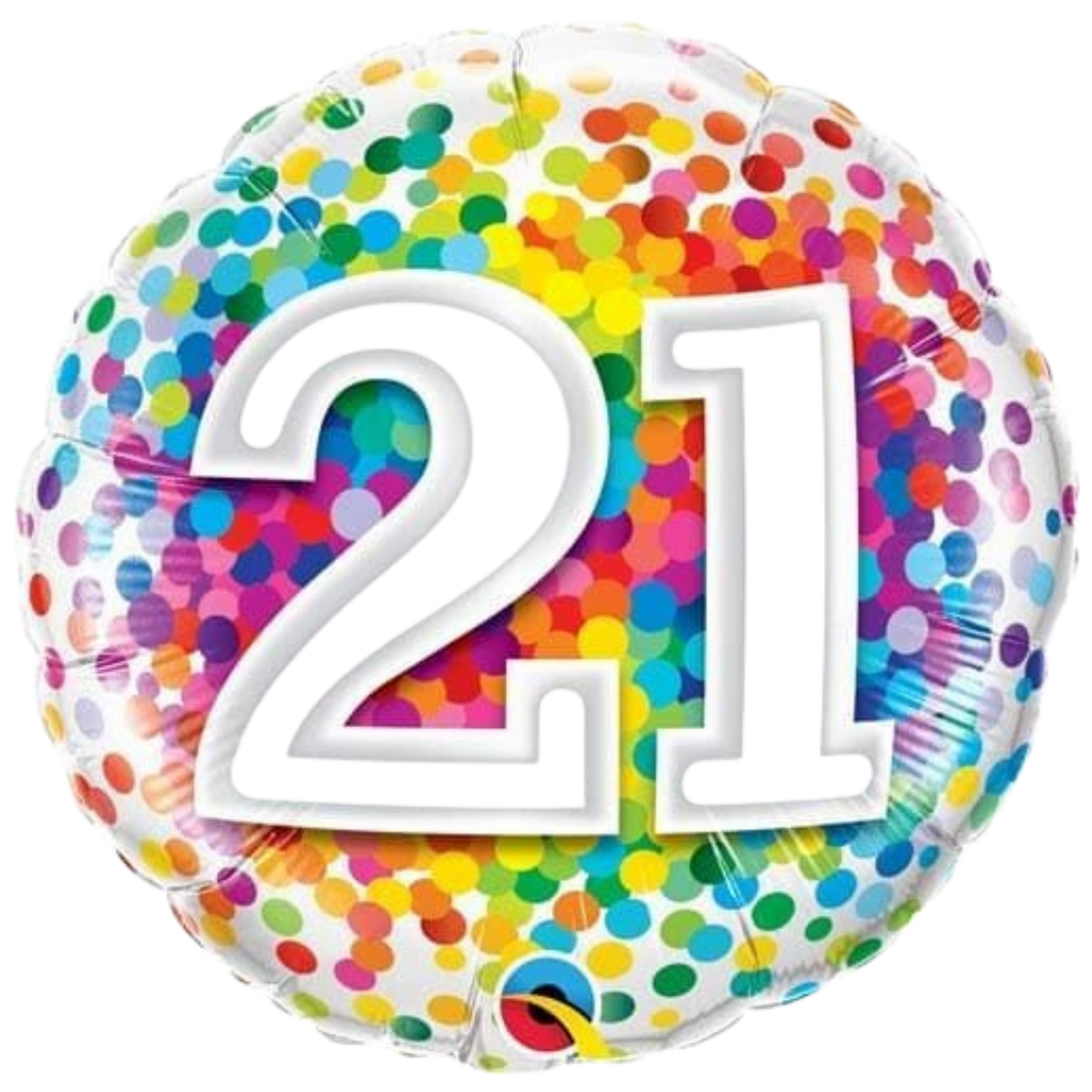 21 Rainbow Confetti Foil