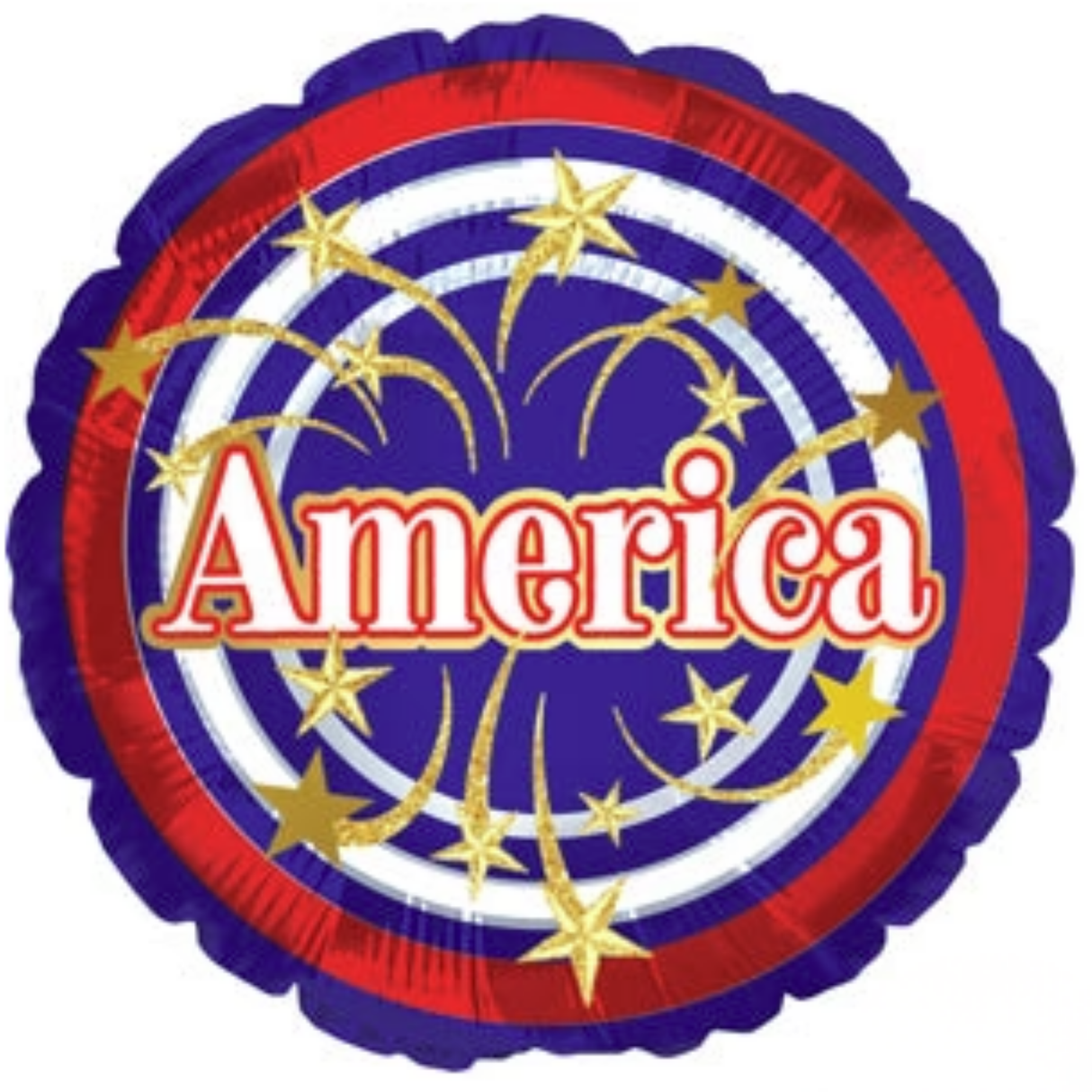 9" America Star Stream Balloon