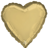 18" Solid Color Heart Balloon