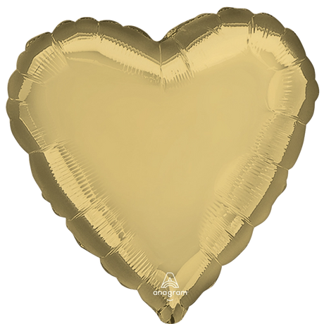 18" Solid Color Heart Balloon