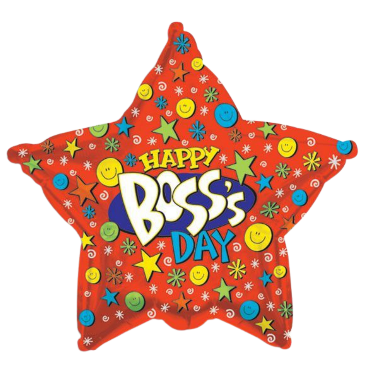 18" Happy Boss's Day Star