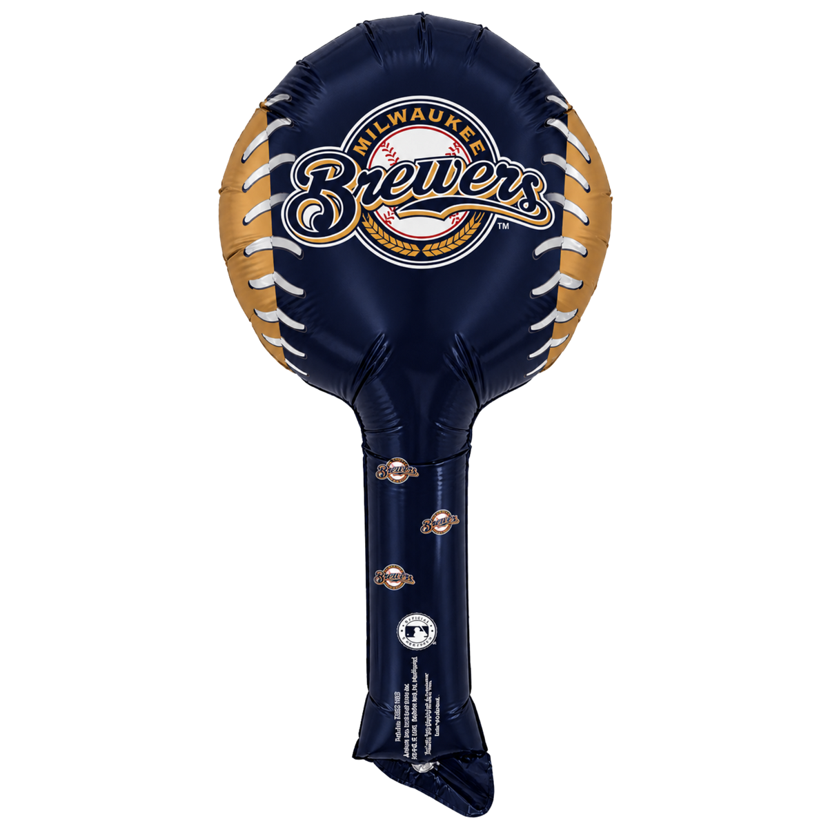 9" Air Filled Hammer Balloon Milwaukee Brewers