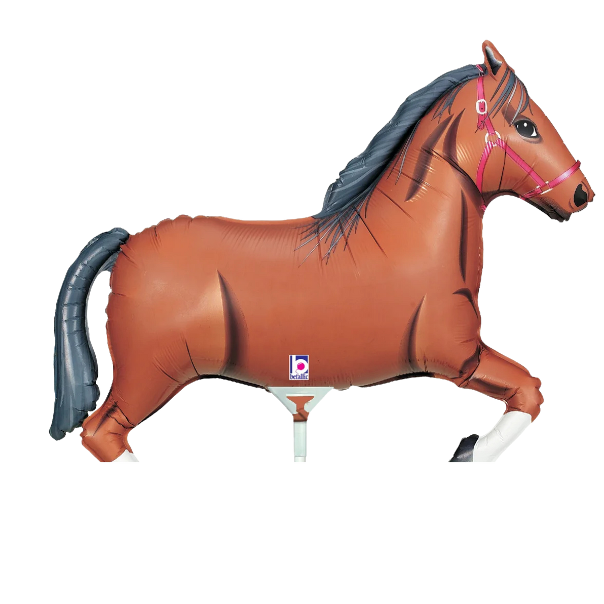 14" Airfilled Horse, Brown