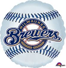 18" MLB Milwaukee Brewers Baseball