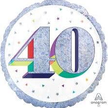 Here's to your Birthday Holographic, 40